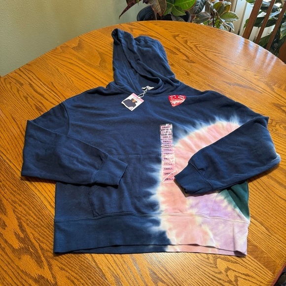 Wildfox Tie Dye Hoodie NWT Size Small - Picture 1 of 3